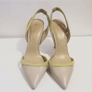 BCBG colour block heels